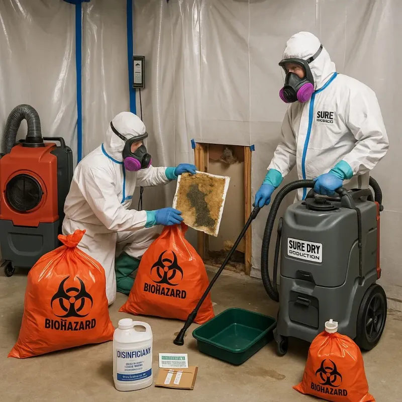Contaminated Water Handling Protocols process in Laurel Bay, SC